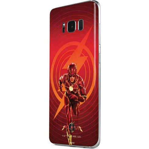 DC Comics The Flash Movie: Flash in Motion Galaxy S8 Plus Skin